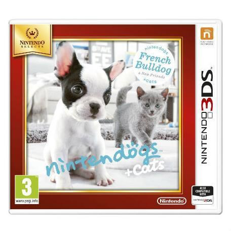 Selects Nintendogs Cats Bulldog 3ds